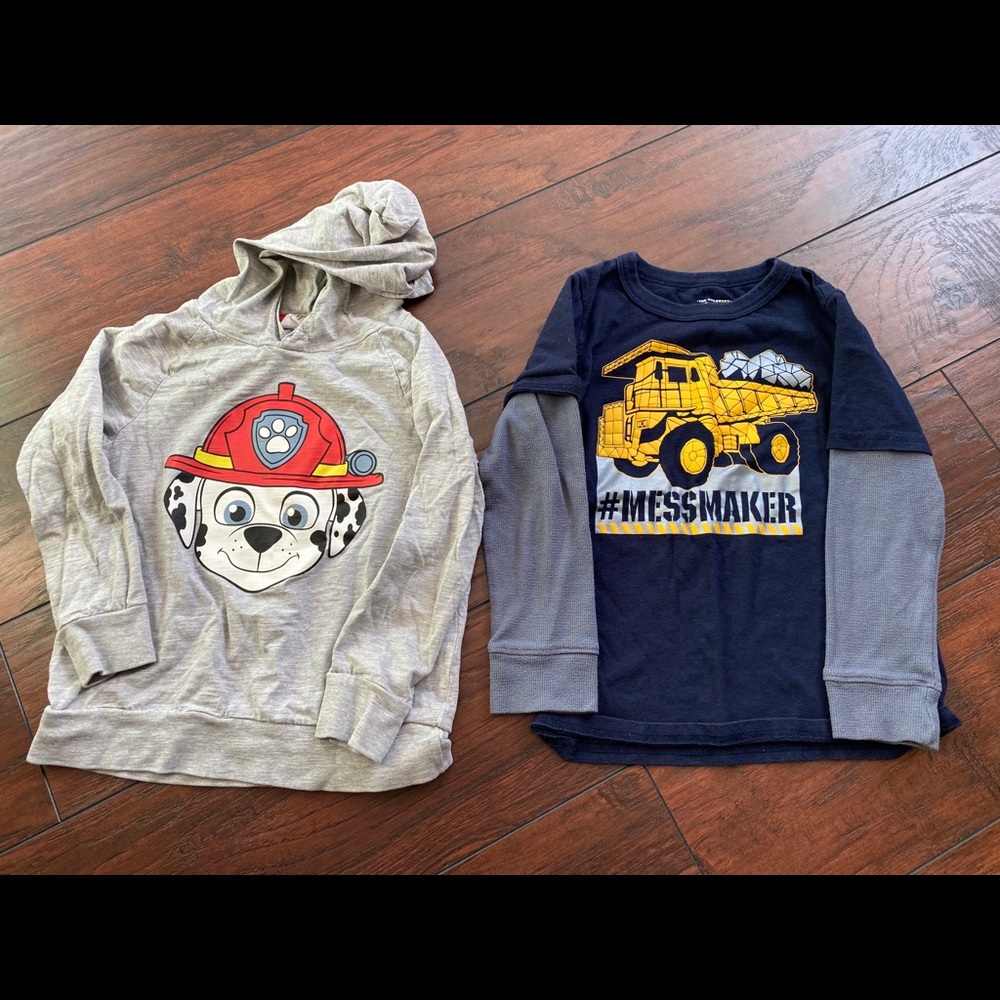 Two 5T play shirts